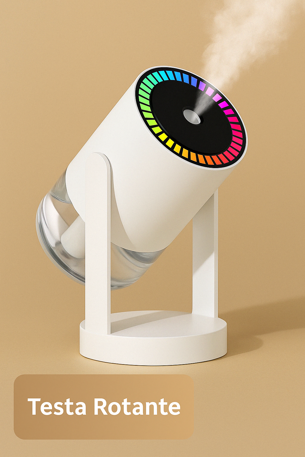 AuraMist™ – Umidificatore con Luce Proiettata RGB