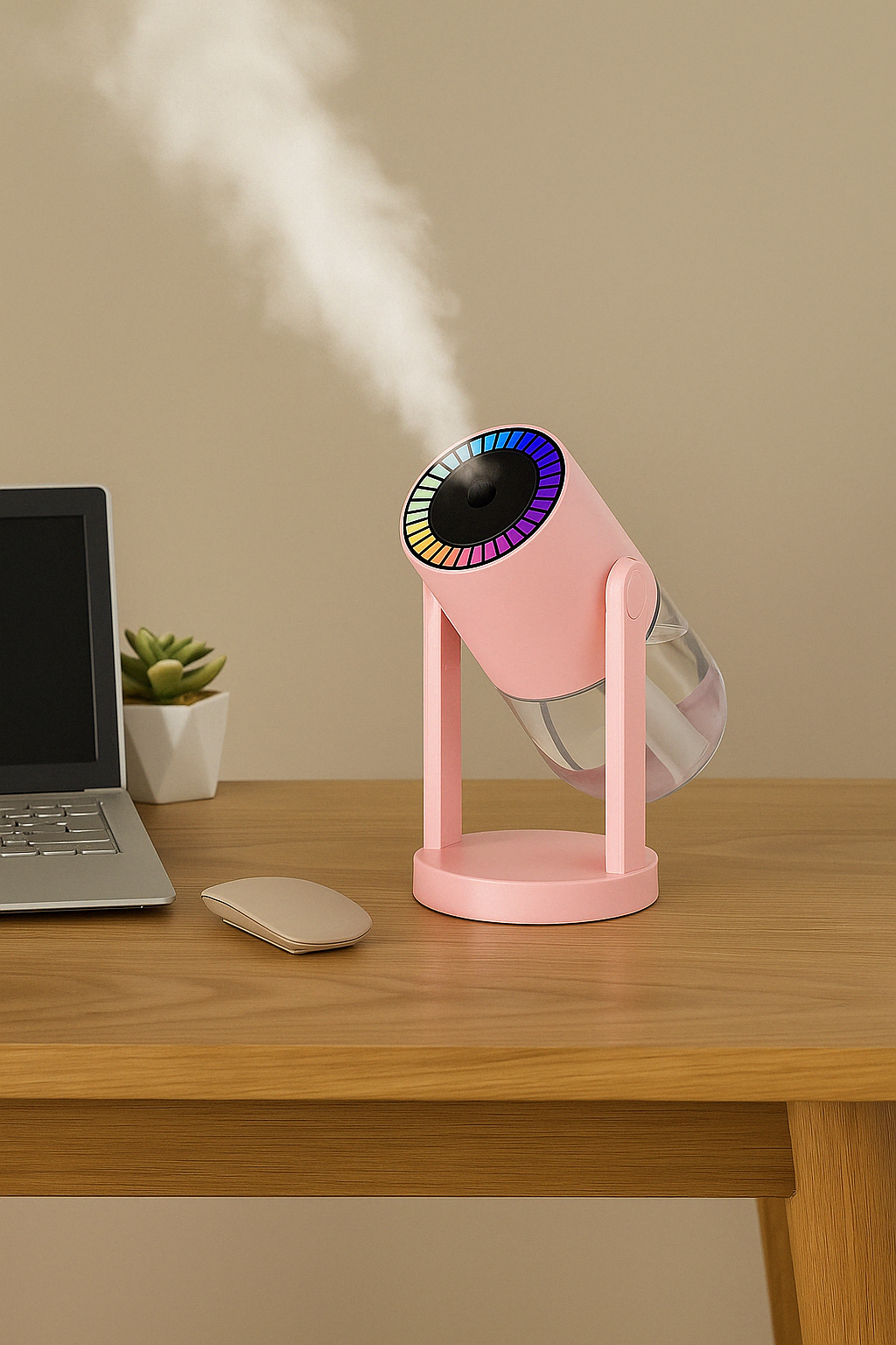 AuraMist™ – Umidificatore con Luce Proiettata RGB