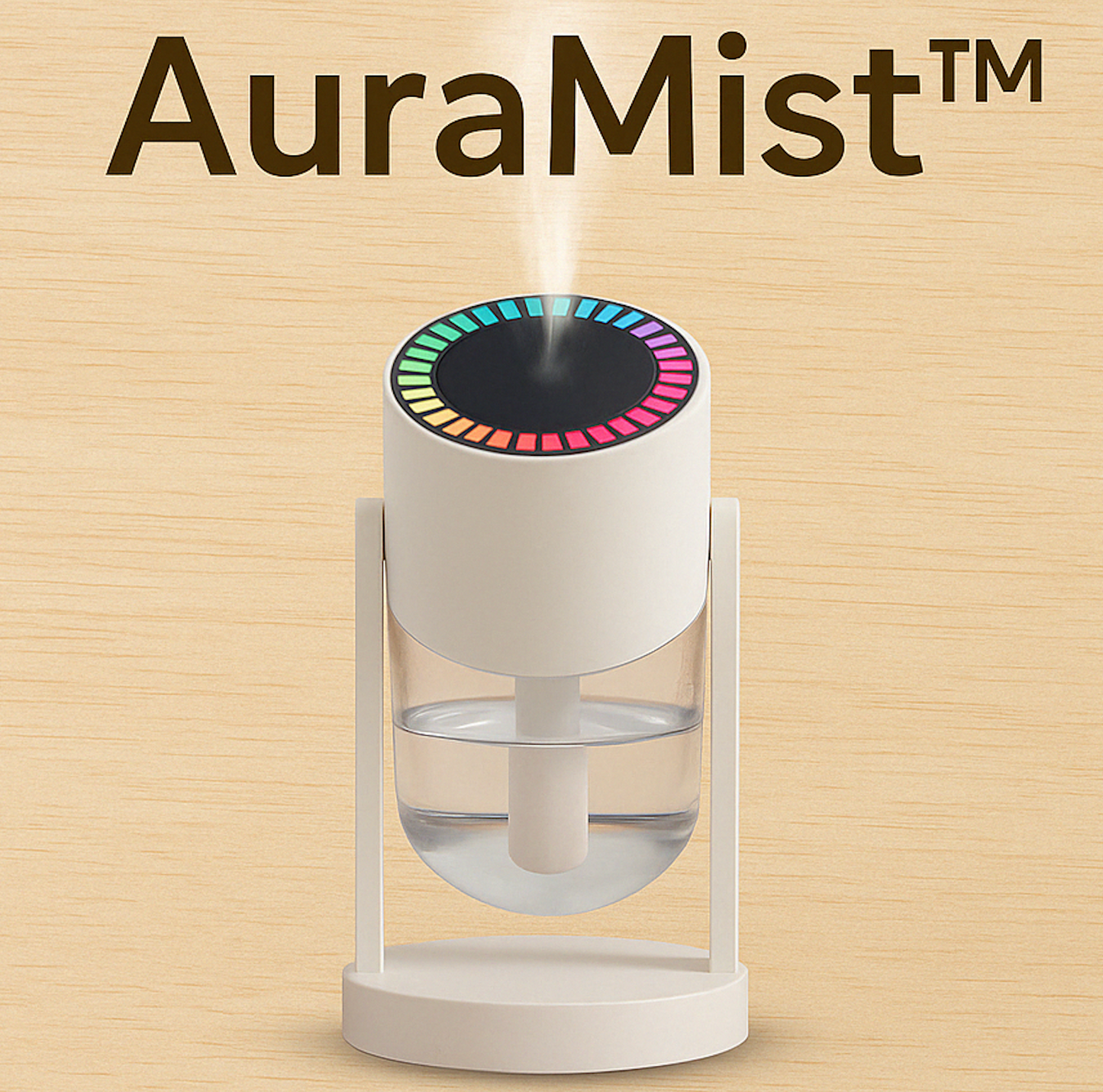 AuraMist™ – Umidificatore con Luce Proiettata RGB